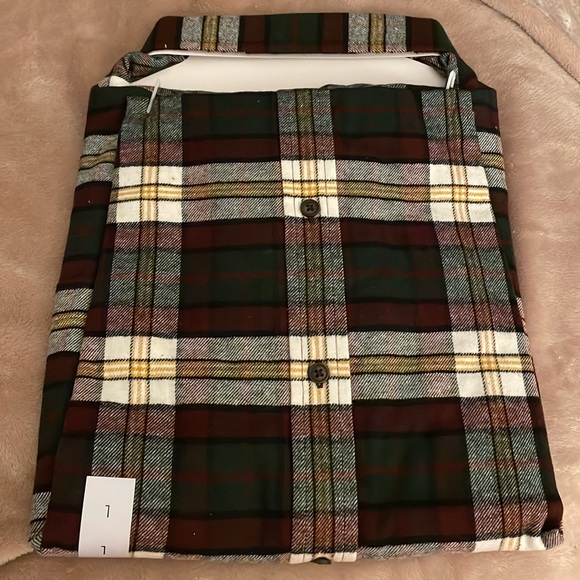 Croft & Barrow Men’s Flannel Shirt NWT - Picture 4 of 8